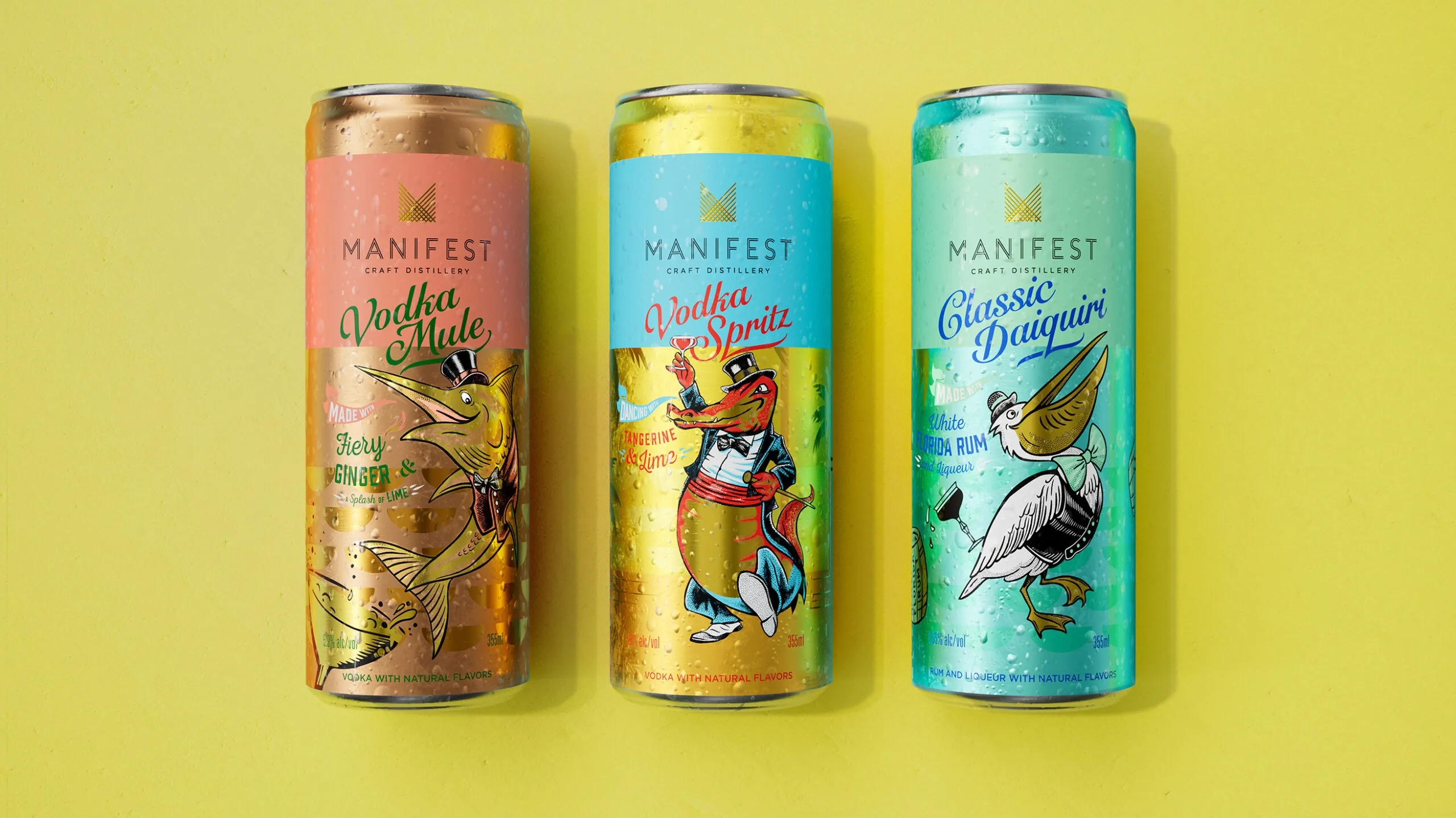 灌裝雞尾酒包裝設(shè)計(jì)欣賞(圖1)