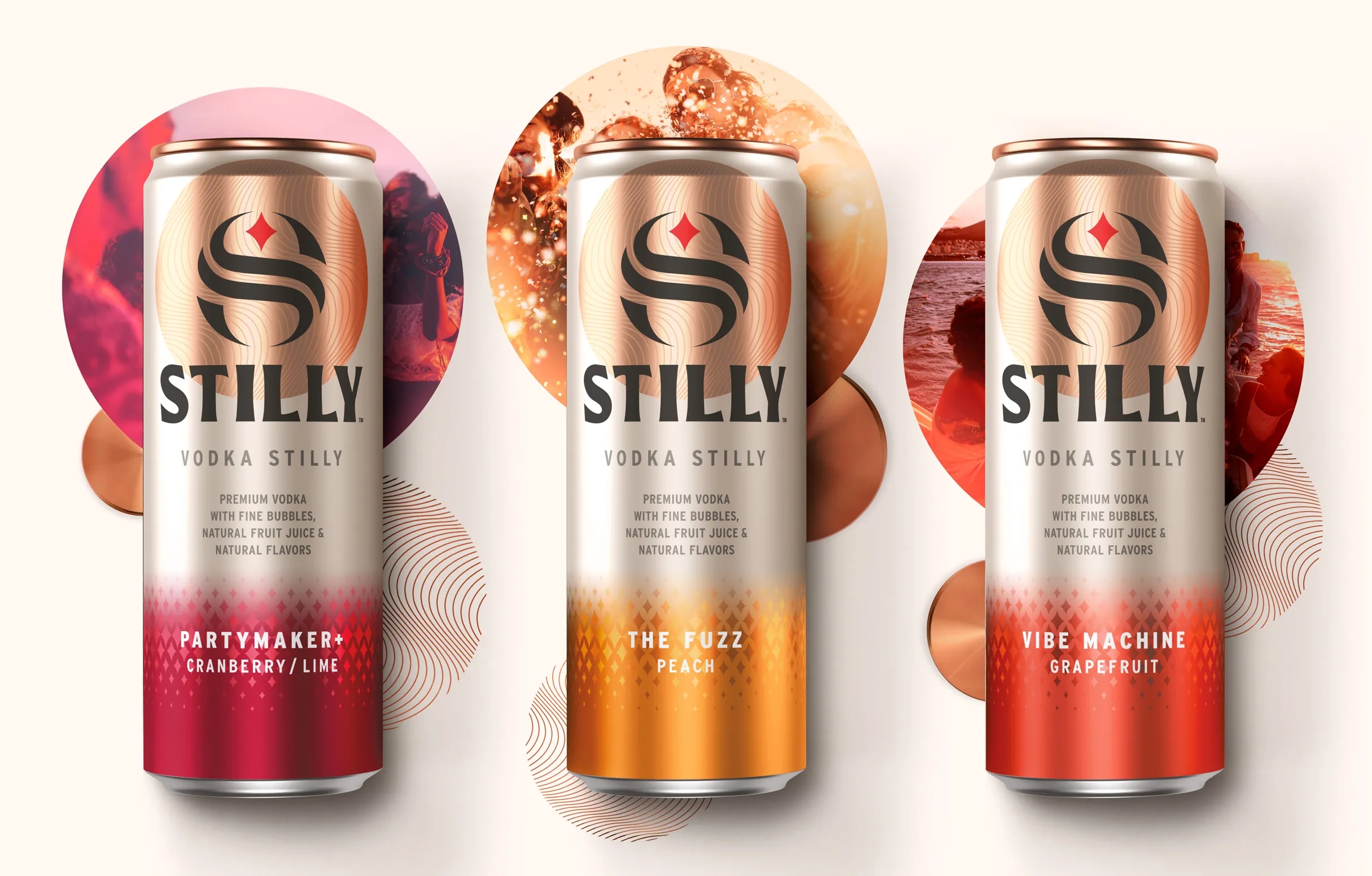 歡樂(lè)的烈性蘇打水包裝罐設(shè)計(jì)欣賞(圖1)