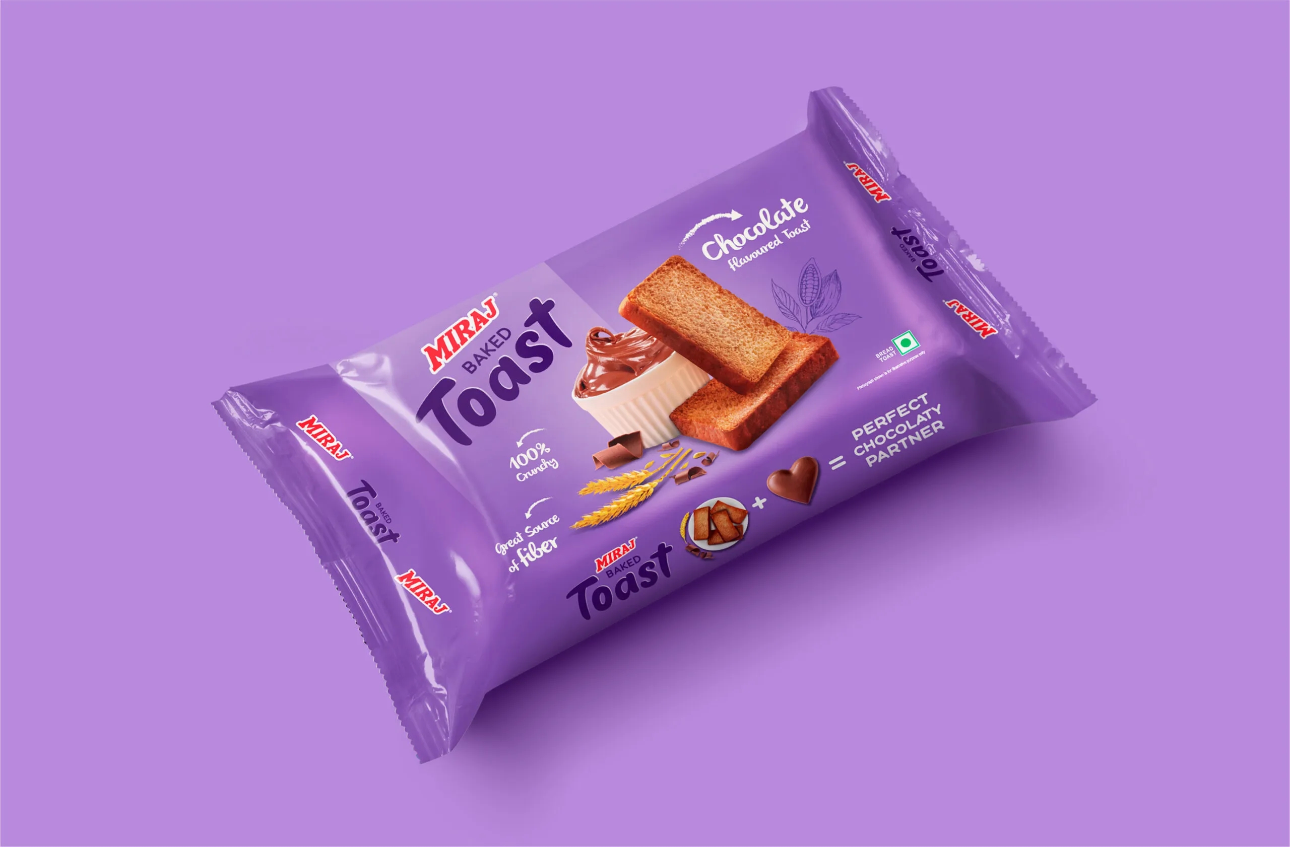 巧克力吐司包裝袋如何設(shè)計(jì)(圖1)