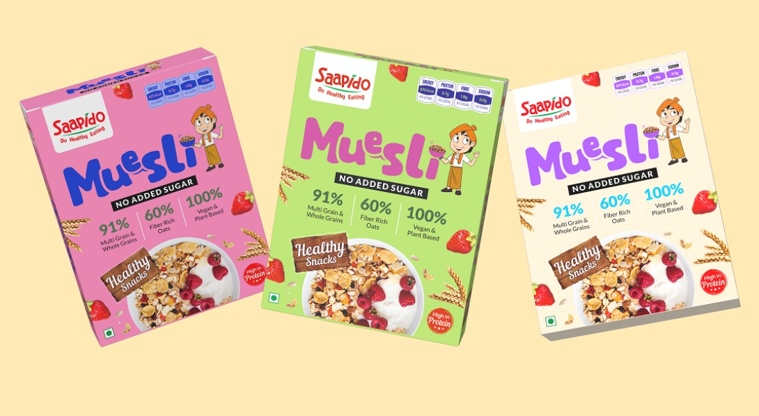 混合麥片紙盒包裝設(shè)計：兼顧吸引力和品牌形象(圖1)