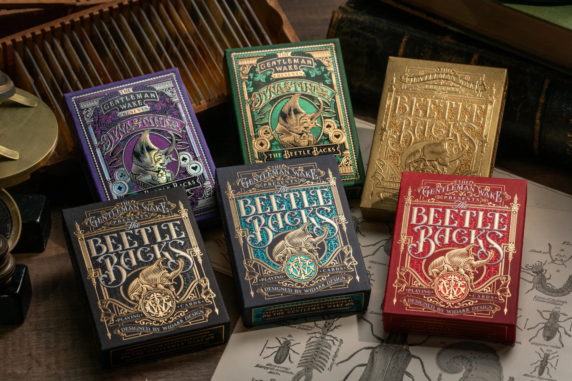 有故事的撲克牌包裝盒設計(圖1)