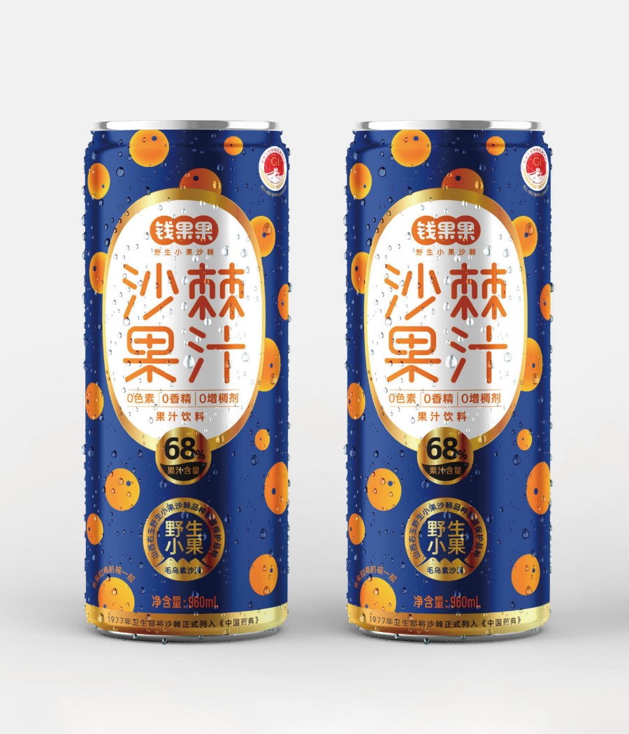 錢(qián)果果野生小果沙棘品牌包裝策劃設(shè)計(jì)(圖3)