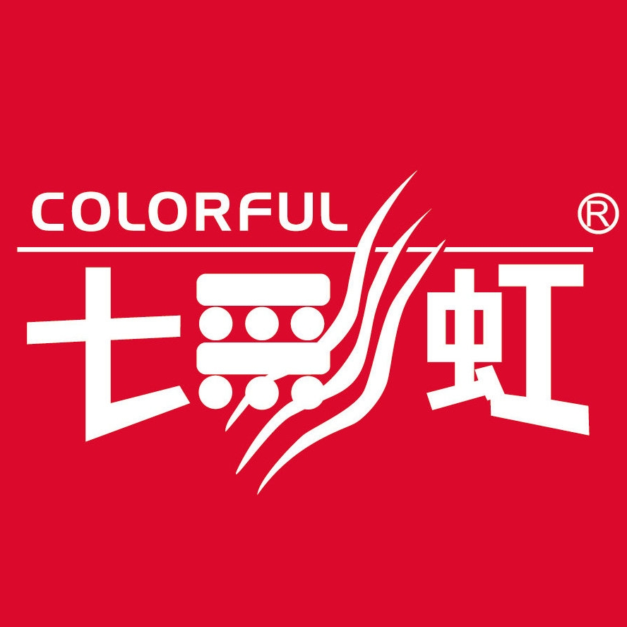 七彩虹品牌logo設(shè)計(jì)欣賞與分析(圖1) 七彩虹品牌logo設(shè)計(jì)欣賞與分析(圖1)