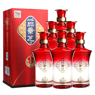創(chuàng)意酒包裝設(shè)計(jì)一品景芝系列紅淡雅芝麻香型白酒瓶整箱裝產(chǎn)品包裝設(shè)計(jì)欣賞(圖2)