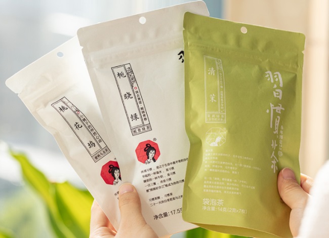 茶顏悅色 茶顏悅色品牌logo與食品包裝設(shè)計欣賞(圖2)