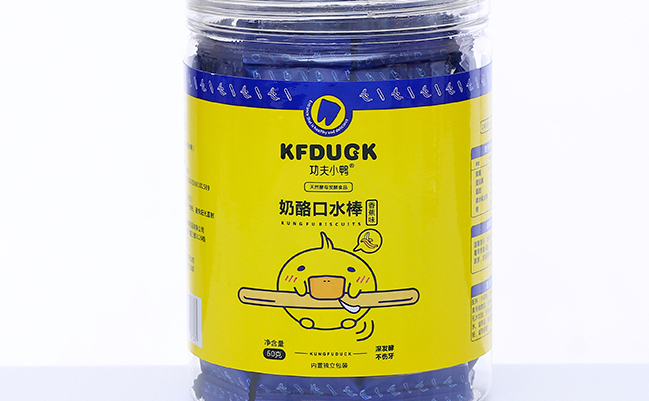KFDUCK功夫小鴨品牌logo與食品包裝設計欣賞(圖2)