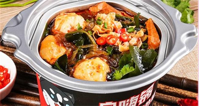 自嗨鍋品牌logo與食品包裝設(shè)計(jì)欣賞(圖4)