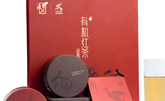 浪伏茶業(yè)品牌logo與食品包裝設(shè)計(jì)欣賞(圖3)