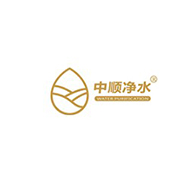 中順凈水品牌logo與食品包裝設(shè)計(jì)欣賞(圖1)
