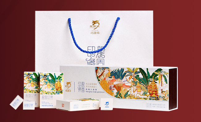 龍園號普洱茶 龍園號品牌logo與食品包裝設(shè)計欣賞(圖4)