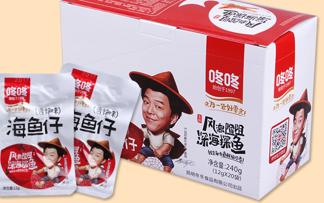 咚咚品牌logo與食品包裝設(shè)計欣賞(圖2)