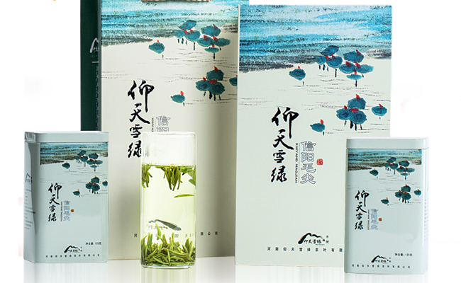 仰天雪綠食品包裝設(shè)計(jì)欣賞(圖2)