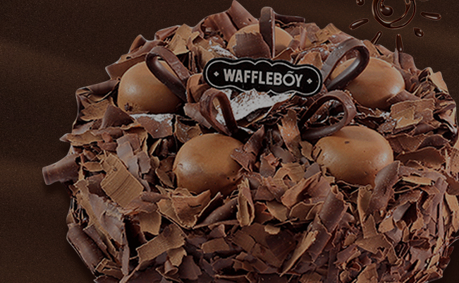 waffleboy窩夫小子食品包裝設計欣賞(圖2)