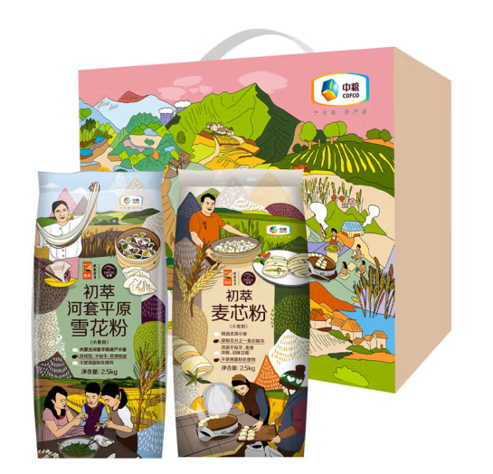 面粉禮盒包裝設(shè)計(jì)怎么做好(圖1) 面粉禮盒包裝設(shè)計(jì)怎么做好(圖1)