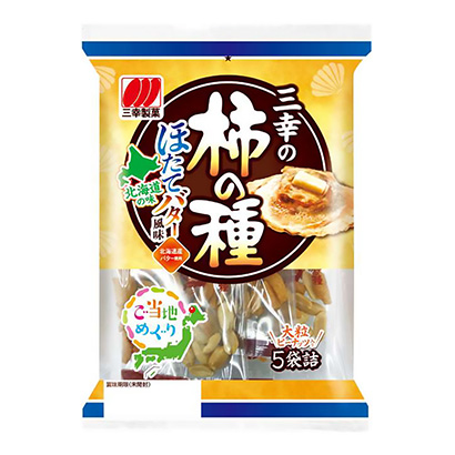 包裝設(shè)計(jì)公司推薦三幸柿子籽熱黃油風(fēng)味三幸制果包裝設(shè)計(jì)欣賞(圖1) 包裝設(shè)計(jì)公司推薦三幸柿子籽熱黃油風(fēng)味三幸制果包裝設(shè)計(jì)欣賞(圖1)