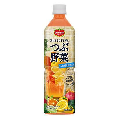 包裝設計公司推薦德爾蒙特搗碎蔬菜全榨柑橘基科曼飲料包裝設計欣賞(圖1)