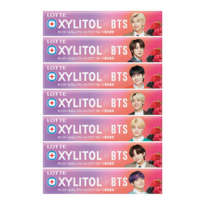 包裝設(shè)計(jì)公司推薦木糖醇口香糖漿果混合料樂(lè)天點(diǎn)心包裝設(shè)計(jì)(圖1)