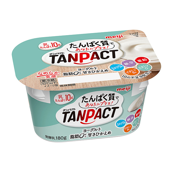 明治TANPACT酸奶脂肪0甜控包裝設(shè)計欣賞(圖1)