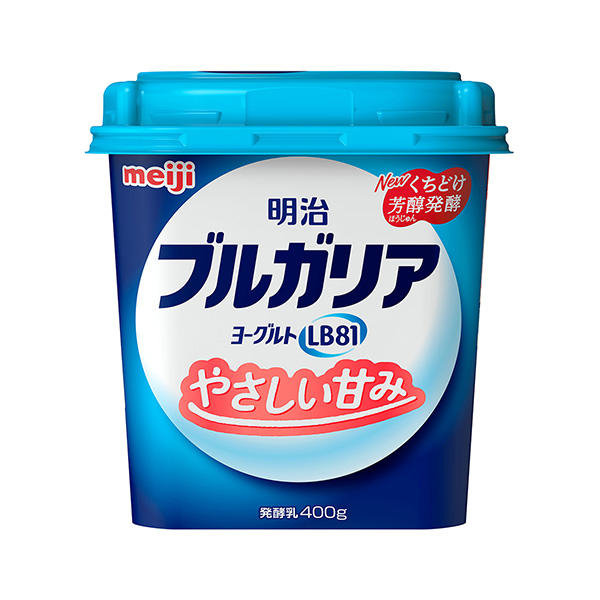 明治保加利亞酸奶 LB81柔和的甜味包裝設計欣賞(圖1)