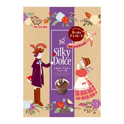 巧克力味伊那食品工業(yè)甜點酸奶包裝設(shè)計(圖1)