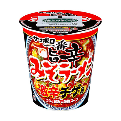 札幌一番醬面·辣味辣醬風(fēng)蛋蛋蛋蛋蛋蛋太陽約面類包裝設(shè)計(jì)(圖1)