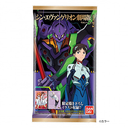 《新福音戰(zhàn)士劇場(chǎng)版晶片》萬(wàn)代點(diǎn)心包裝設(shè)計(jì)(圖1)