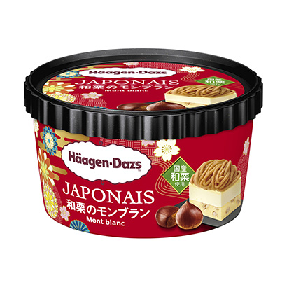 哈根達斯日本栗的白朗哈根達斯日本冰淇淋類包裝設計(圖1)
