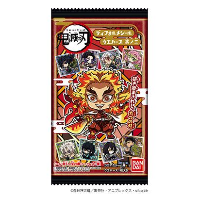 鬼滅之刃變形密封晶片之三萬(wàn)代點(diǎn)心包裝設(shè)計(jì)(圖1)