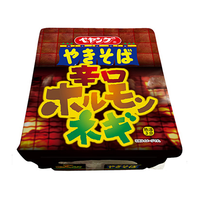 辣口激素蔥和蕎麥面簡直是食品面類包裝設(shè)計(jì)(圖1)