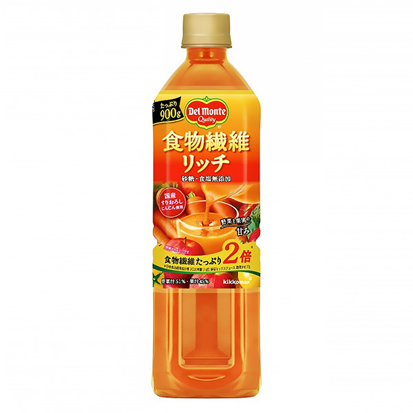 德爾蒙特富膳食纖維蔬菜·果實飲料基科曼食品包裝設計欣賞(圖1)