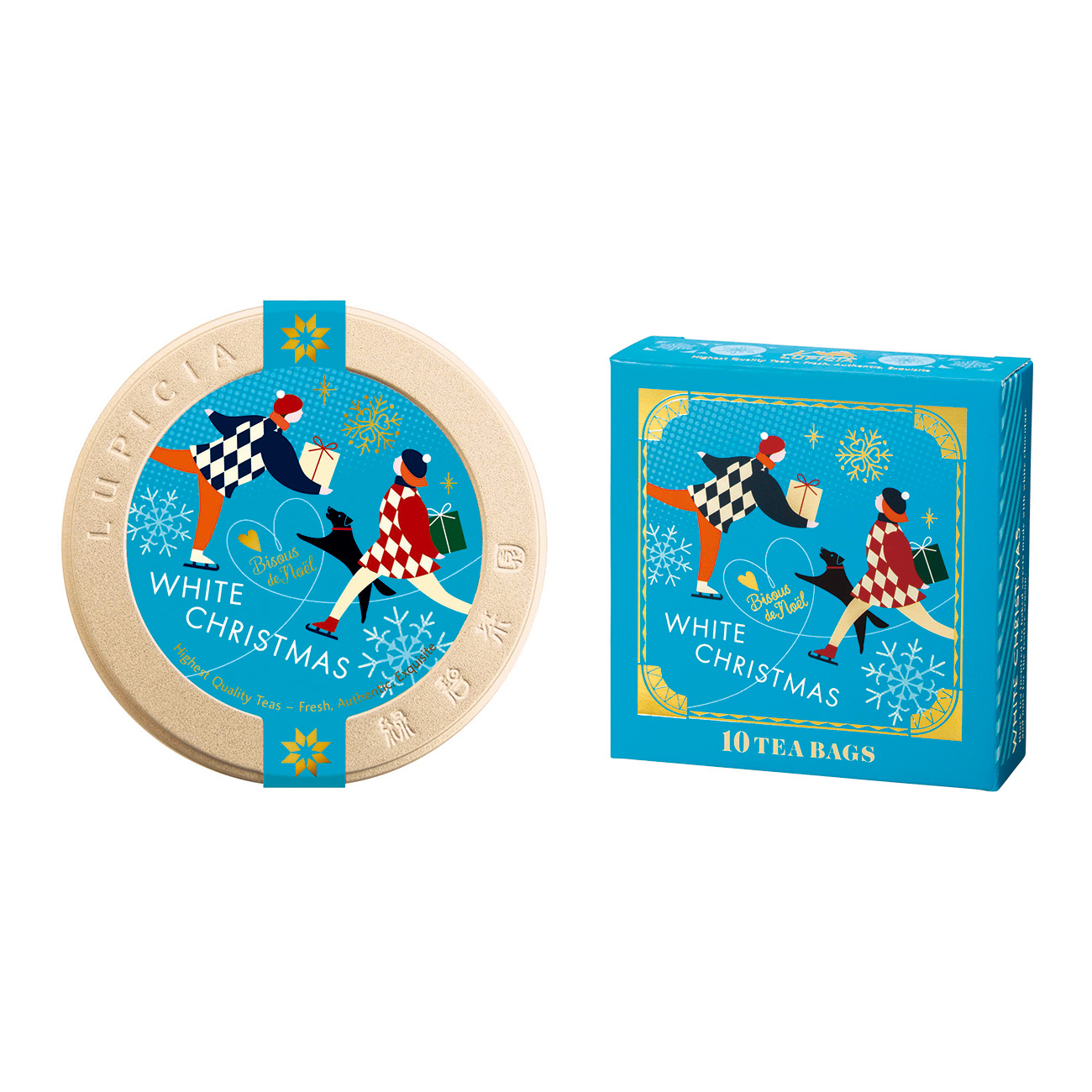 白色圣誕節(jié)盧比西亞包裝設(shè)計(jì)(圖1)