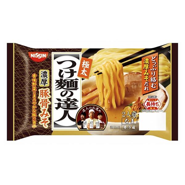 配面達人濃厚豬骨味噌日清食品保鮮食品飲料包裝設計(圖1)