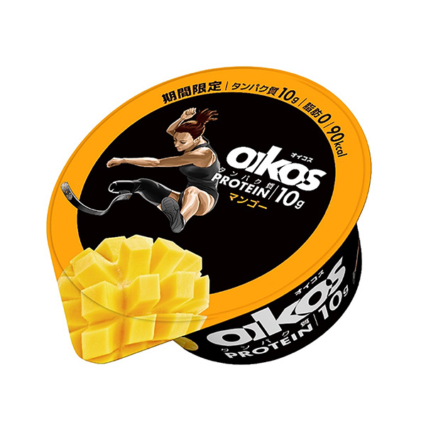 達(dá)能酸奶脂肪芒果達(dá)能日本食品飲料包裝設(shè)計(jì)(圖1)