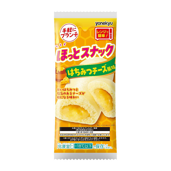 輕松放心的小吃蜂蜜奶酪風味米久食品飲料包裝設(shè)計(圖1)