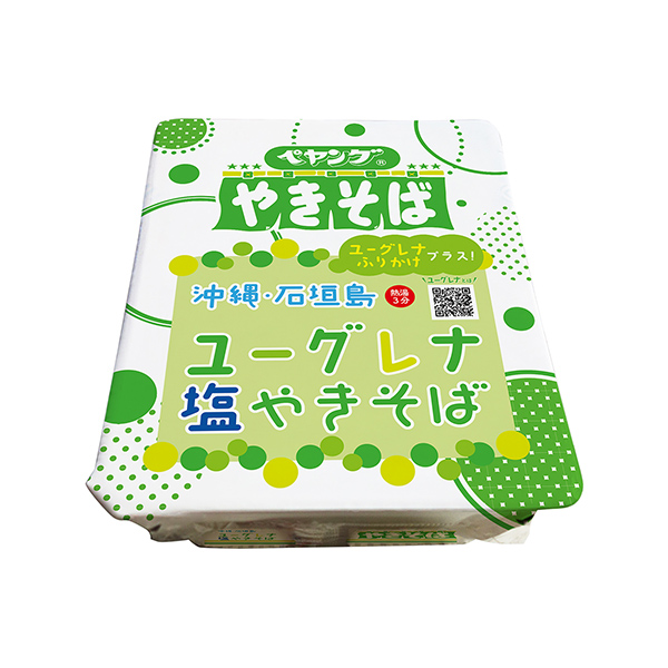 沖繩石垣島優(yōu)格蓮娜鹽炒面丸食品食品飲料包裝設(shè)計(jì)(圖1)