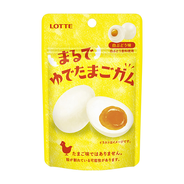 簡(jiǎn)直就像雞蛋口香糖食品飲料包裝設(shè)計(jì)(圖1)