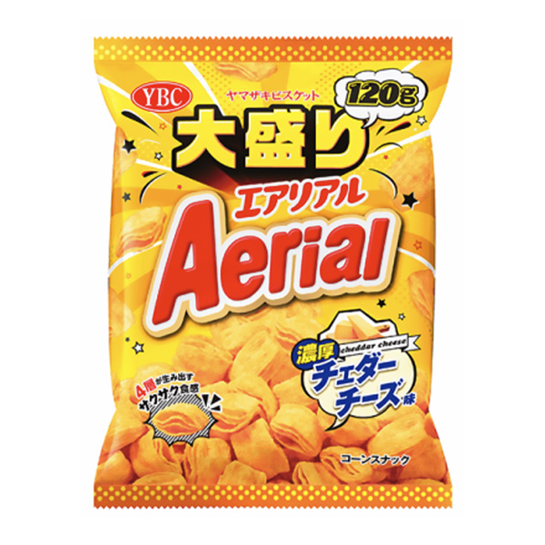 真實(shí)濃厚切達(dá)奶酪味大份山崎餅干食品飲料包裝設(shè)計(jì)(圖1)