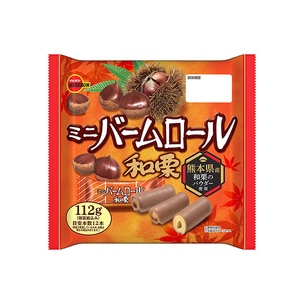 包裝設(shè)計欣賞迷你蛋糕卷＜和栗＞ (波旁) (圖1)