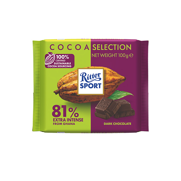 包裝設(shè)計(jì)欣賞公升可可＜ 81% ＞ (三菱食品) (圖1)