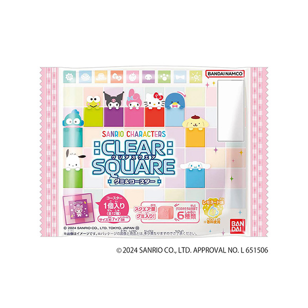 包裝設(shè)計(jì)欣賞三麗鷗卡通形象CLEARSQUARE橡皮糖&過山車(萬代) (圖1)