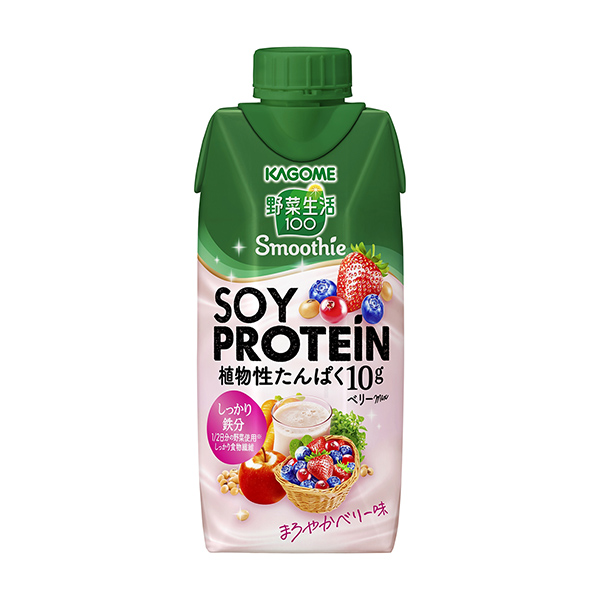 包裝設(shè)計(jì)欣賞蔬菜生活100 Smoothie SOY PROTEIN ＜漿果mix ＞ (可果美) (圖1)