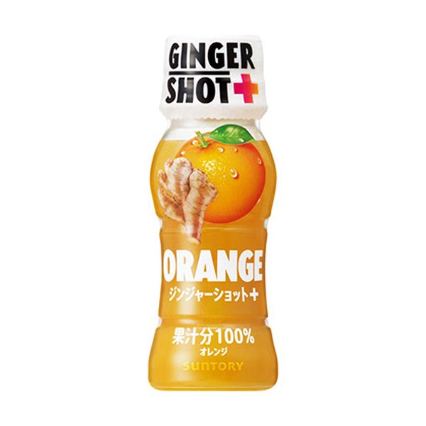 包裝設(shè)計(jì)欣賞GINGER SHOT+ ＜ORANGE ＞ (三得利食品國(guó)際) (圖1)